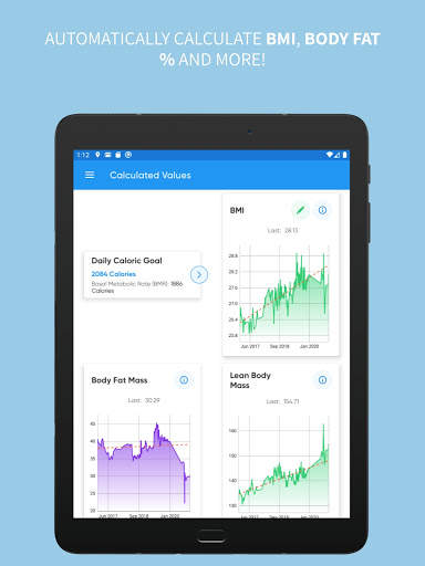 Body Measurement, Body Fat and Weight Loss Tracker screenshot 9