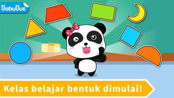 Panda Belajar Bentuk screenshot 1