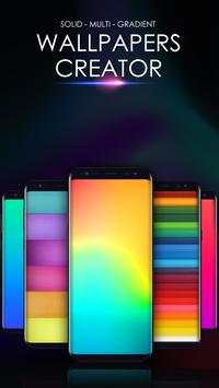 Wallpaper Creator   (Multi Color & Gradient  ) 1 تصوير الشاشة