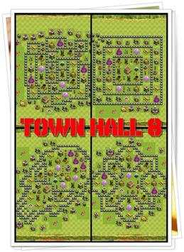 Layout Clash Of Clans TH 8 screenshot 1