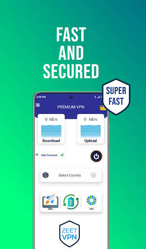 Zeet Vpn - Free and Unlimited Vpn screenshot 4