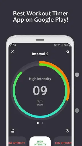 9 Timer - Timer for Workout Sessions स्क्रीनशॉट 1