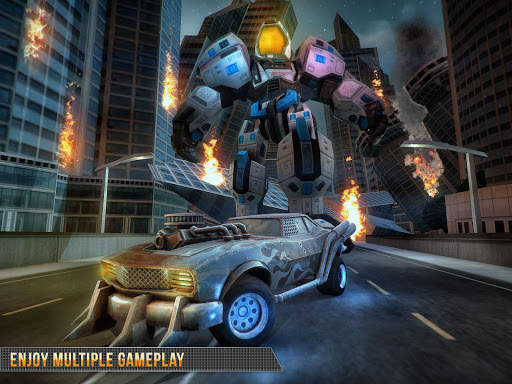 Real Gangster Robot Car Transform Game 2020 screenshot 12