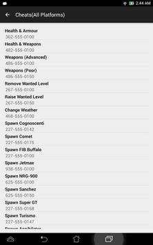 Cheats & Maps for GTA 4 screenshot 6