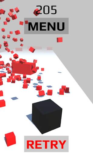 BLACK RUNNER - 3D Infinite Runner! screenshot 4