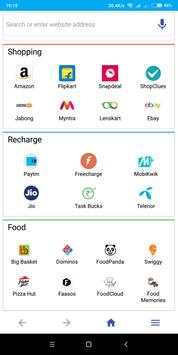 Infinity Browser screenshot 2