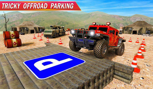 4x4 Prado Offroad Jeep Driving: Parking Games screenshot 4