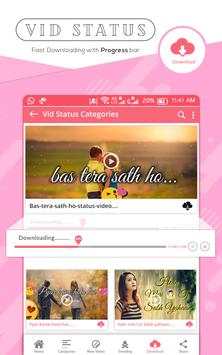 Vid Status 2018 : Video Status Image & Text screenshot 4