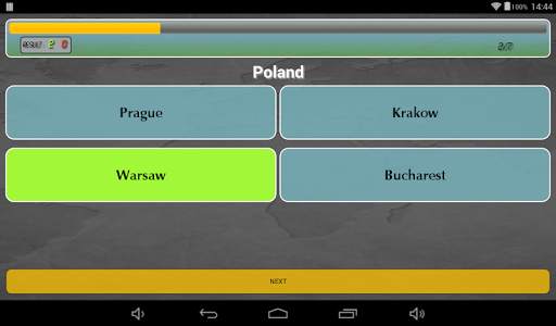 World Capitals (Quiz). Educational game. screenshot 12