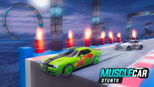 Muscle Car Stunts: Car Games screenshot 4
