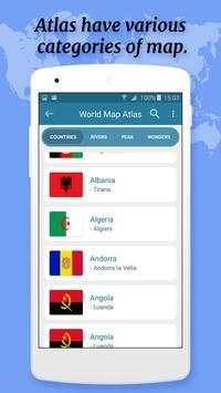Offline World Map - World Atlas screenshot 2