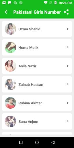 Pakistani Girls Whatsp Numbers screenshot 2