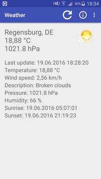 WeatherApp screenshot 1