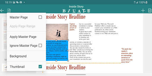 Publisher to PDF - Edit, Convert MS Publisher file screenshot 5