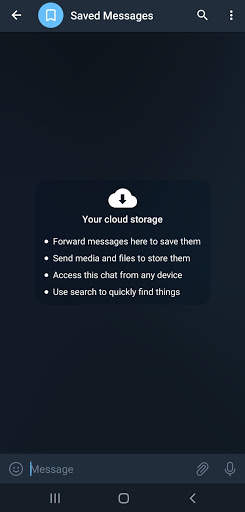 Telegram lite messenger dual screenshot 3