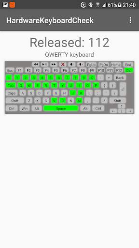 Hardware Keyboard check screenshot 3