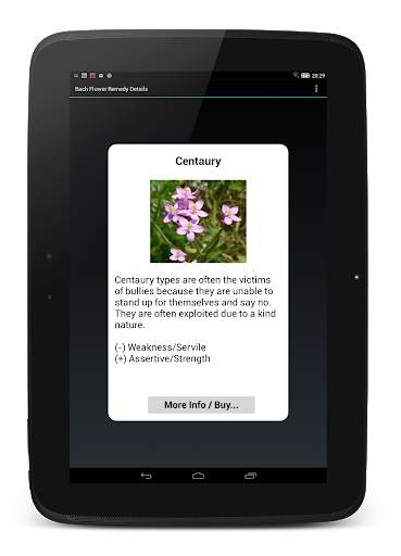 Bach Flower Remedy Browser screenshot 5