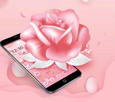 Pink Rose Love Theme screenshot 4