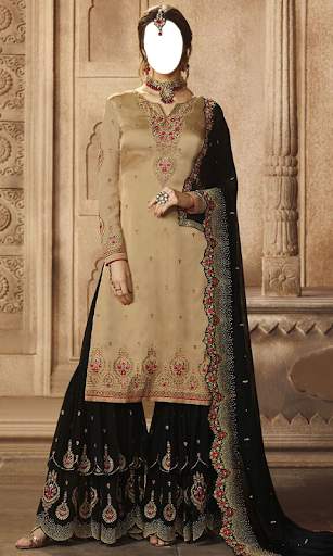 Women Sharara Photo Suit screenshot 10