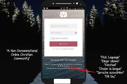 Christian Social App screenshot 1