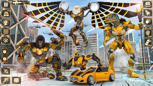 Snake Car Robot Transformation screenshot 1