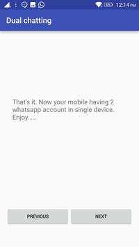 Dual Whatsapp in one phone screenshot 2