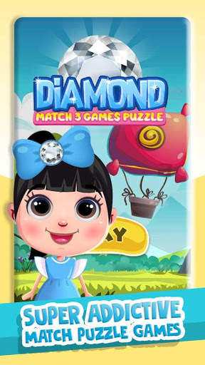 Diamond Match 3 - Jewel Match Puzzle Games Offline screenshot 1