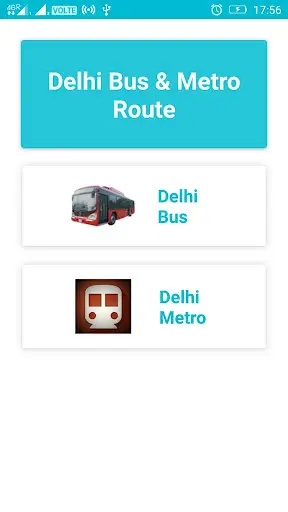 Delhi Bus & Delhi Metro Route screenshot 1