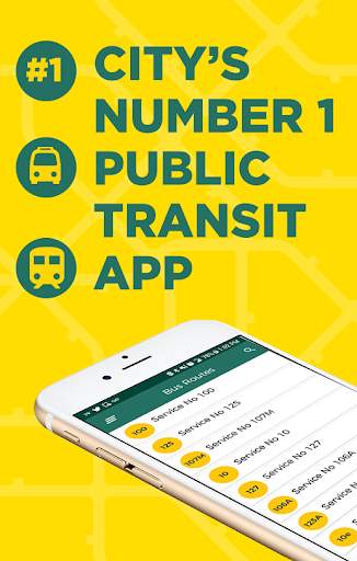 Singapore Transit & Bus Tracker screenshot 1
