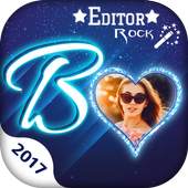 Lighting Text Photo Collage Frame 1.0