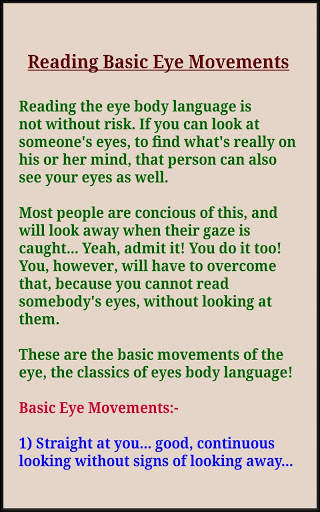 Eye Language screenshot 12
