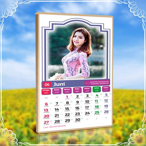Bingkai Foto Kalender 2021 Editor screenshot 6