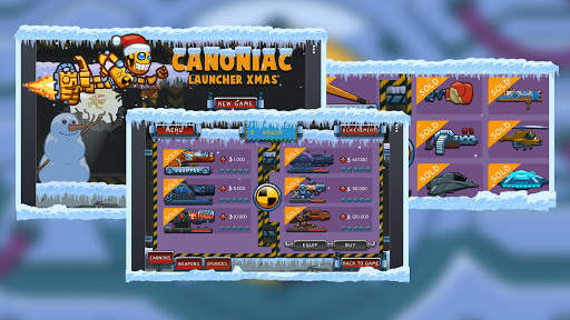 Canoniac Launcher Xmas: Arcade Game screenshot 5