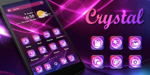 Crystal Go Launcher Theme screenshot 5