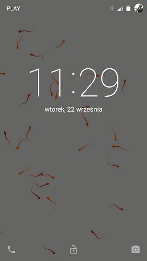 Sperm Live Wallpaper screenshot 4