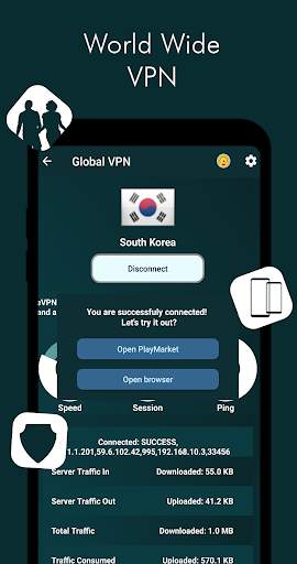 Global VPN: Super turbo VPN master  2020 screenshot 5