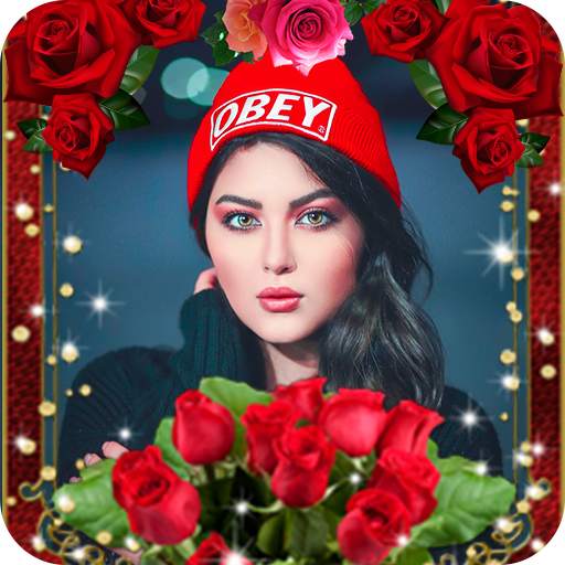 Lovely Flowers Photo Frame - Flower Frame 1.8