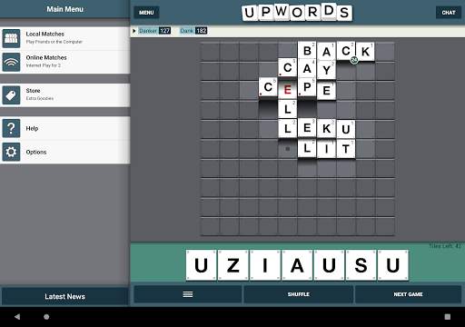 Upwords screenshot 1