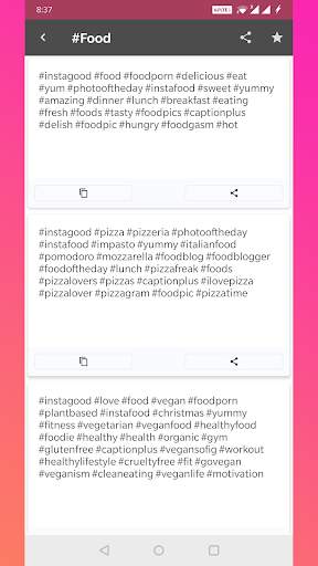 Caption Plus for Instagram and Facebook photos screenshot 5