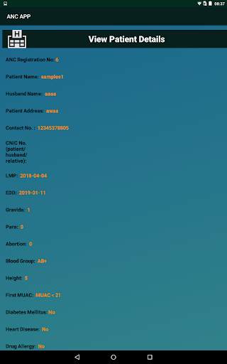 ANC Application screenshot 6