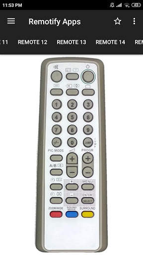 Sony TV Remote Control (20 in 1) screenshot 6
