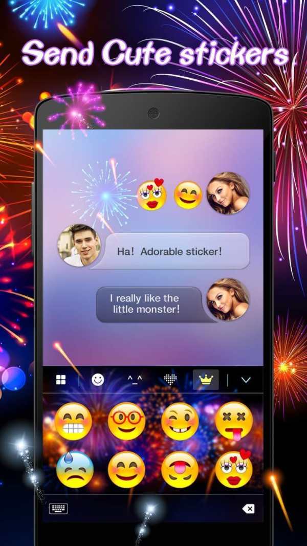 Keyboard Boto : Fire Work screenshot 3