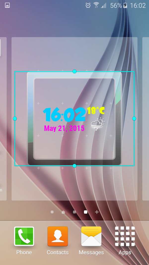 Clean Digital Clock screenshot 2