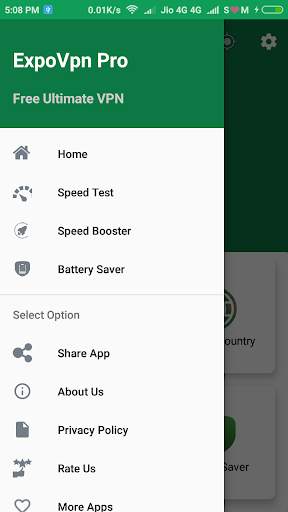 ExpoVpn Pro - Free Unlimited VPN & Secure Hotspot screenshot 4