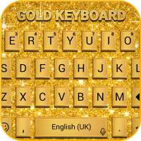 Gold keyboard logo