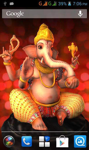 3D Ganesh Live Wallpaper screenshot 3
