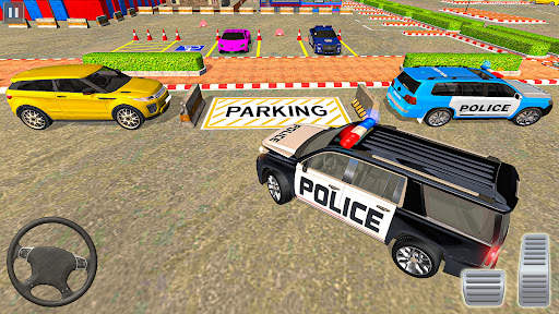 Modern Police Car Parking Game screenshot 4