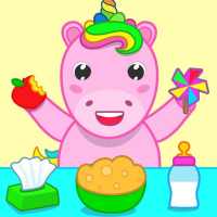 Poppy Unicorn Care Game: Pet Daycare logo