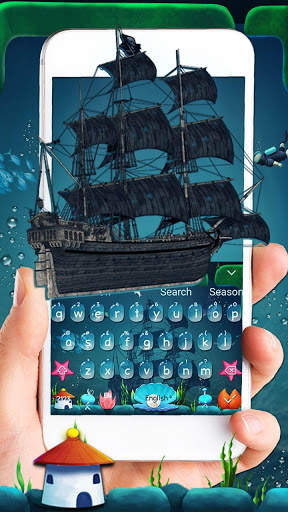 Deep Sea Keyboard स्क्रीनशॉट 1