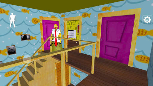 Sponge scream granny ice mod screenshot 2